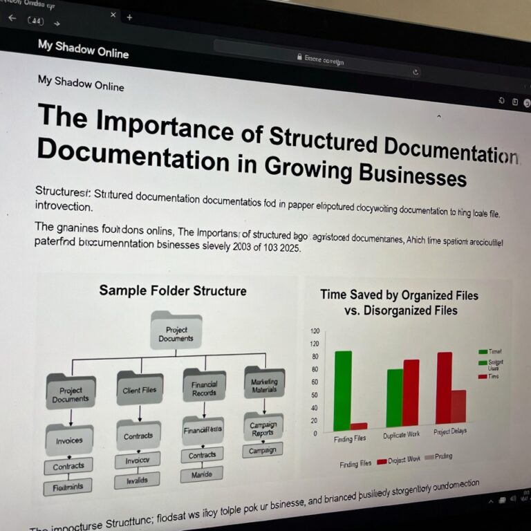 The Importance of Structured Documentation in Growing Businesses – My ...